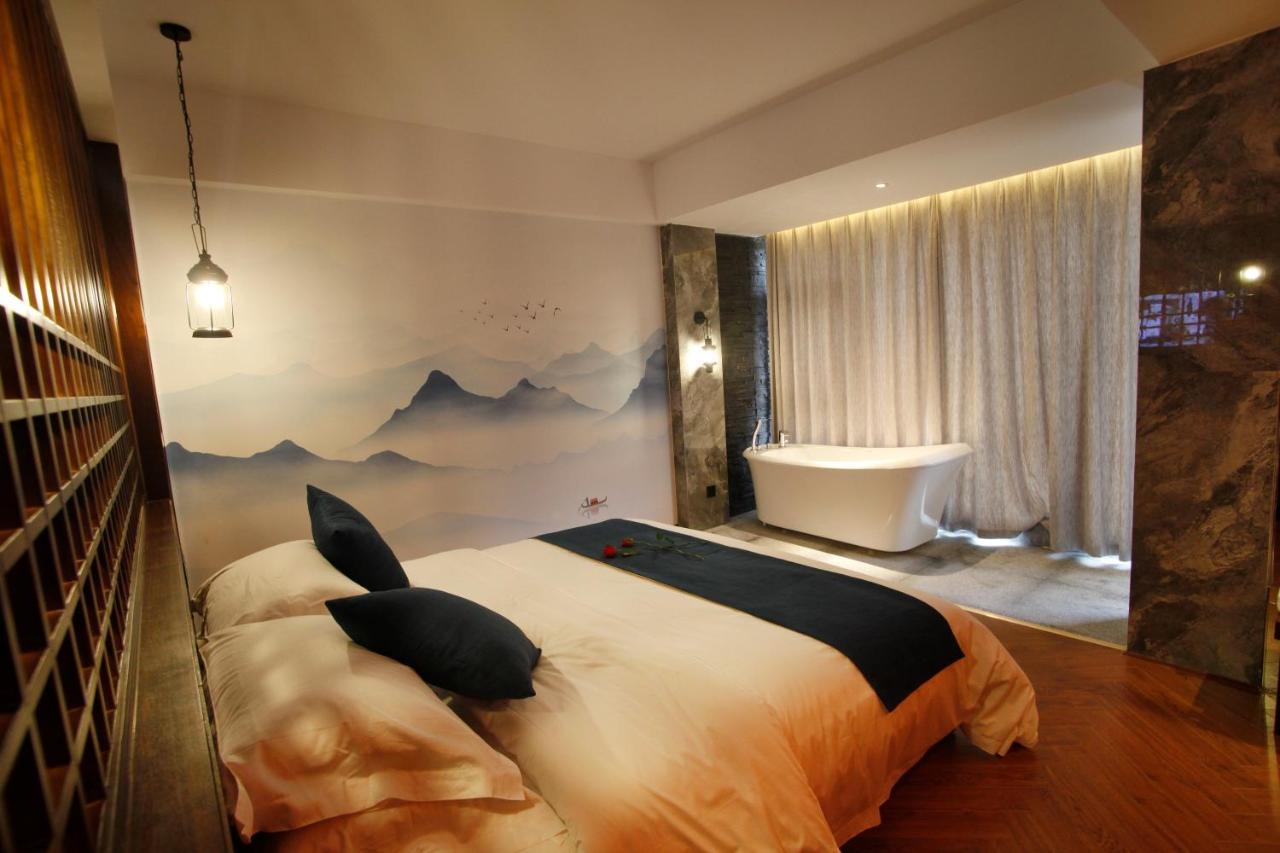 Erside Peak Lodge Zhangjiajie Wulingyuan National Park Eksteriør billede